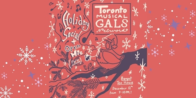 Toronto Music Gals Network Holiday Social + Open Mic